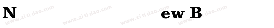 New Baskerville Bold Italic BT字体转换
